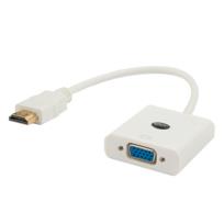Opakowanie Adapter SAVIO cl-27 (HDMI M - D-Sub (VGA) F; 0,10m; kolor biały)