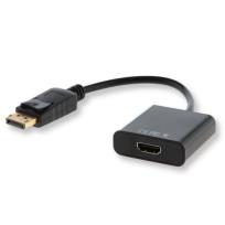 Opakowanie Adapter SAVIO cl-55 (HDMI F - DisplayPort M; 0,10m; kolor czarny)