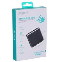 Opakowanie AUEKY PA-B4 ŁADOWARKA SIECIOWA 65W 2XUSB-C PD 3.0