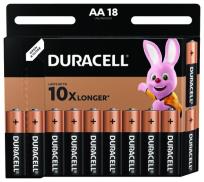 Opakowanie Bateria alkaliczna DURACELL AA/LR6 18szt