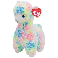 Opakowanie Beanie Babies Lola - Wielokolorowa Lama 24cm