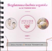 Okładka książki Bezglutenowa kuchnia wegańska na 52 tygodnie roku