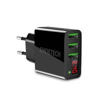 Opakowanie CHOETECH ŁADOWARKA SIECIOWA 3 X USB-A 5V/3A 15W C0027
