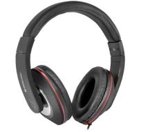 Opakowanie DEFENDER SŁUCHAWKI PRZEWODOWE Z MIKROFONEM ACCORD 171 CZARNE 4-PIN 2 X 3.5 MM JACK 63171