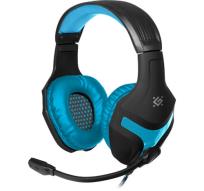 Opakowanie DEFENDER SŁUCHAWKI Z MIKROFONEM DEFENDER SCRAPPER 500 CZARNO-NIEBIESKIE 64501