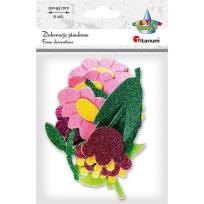 Opakowanie Dekoracje piankowe 3D kwiaty mix 6szt