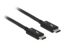 Opakowanie DELOCK KABEL THUNDERBOLT 3 M/M 2M CZARNY 84847