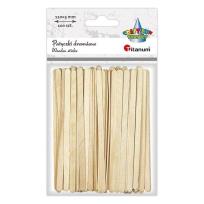 Opakowanie Drewniane patyczki proste 5x110mm 100szt