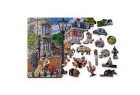 Opakowanie Drewniane puzzle z figurkami. Main street M