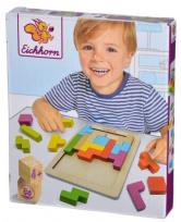 Opakowanie EH Drewniana gra Dopasowanie kształtów