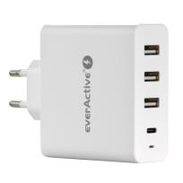 Opakowanie EVERACTIVE ŁADOWARKA SIECIOWA 3X USB/USB-C PD 60.5W SC500Q