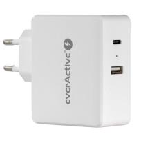 Opakowanie EVERACTIVE ŁADOWARKA SIECIOWA USB/USB-C PD 63W SC600Q
