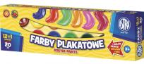 Opakowanie Farby plakatowe 13 kolorów 20ml ASTRA