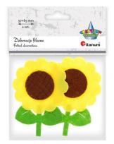 Opakowanie Filcowe słoneczniki 3D 2szt