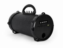 Opakowanie GEMBIRD PRZENOŚNY GŁOŚNIK BLUETOOTH 'BOOM' SPK-BT-12 RMS 5W, WBUDOWANY MIKROFON, KOLOR CZARNY, USB, AUX, MICROSD, EQUALIZER,
