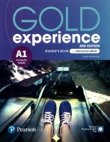 Okładka książki Gold Experience 2ed A1 SB + ebook PEARSON