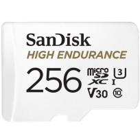 Opakowanie High Endurance microSDXC 256GB V30 z adapterem (rejestratory i monitoring)