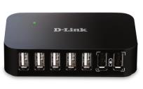 Opakowanie Hub D-Link DUB-H7/E (7x USB 2.0; kolor czarny)