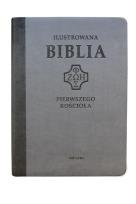 Okładka książki Ilustrowana Biblia pierwszego Kościoła, szara