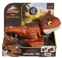 Opakowanie Jurassic World. Karnotaur Toro Dino Gryz