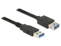 Opakowanie Kabel DELOCK 85058 (USB 3.0 M - USB 3.0 F; 5m; kolor czarny)