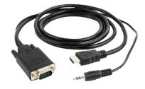 Opakowanie Kabel GEMBIRD CC-DP-HDMI-5M (HDMI M - DisplayPort M; 5m; kolor czarny)