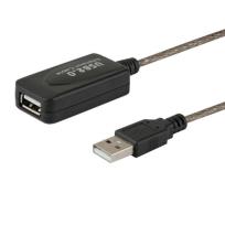 Opakowanie Kabel SAVIO cl-76 (USB 2.0 typu A M - USB 2.0 typu A F; 5m; kolor czarny)