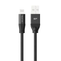 Opakowanie Kabel USB - Lightning  LK35AL 1M Mfi Nylon oplot Black