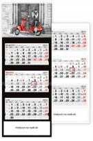 Opakowanie Kalendarz 2016 T61 Black and red