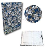 Opakowanie Kalendarz 2022 A5 dzienny soft touch Paisley białe