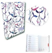 Opakowanie Kalendarz 2022 A5 tygodniowy soft touch Ptaki