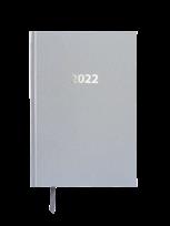 Opakowanie Kalendarz 2022 Ekonomiczny V4 A5 dzienny szary KKA5DE