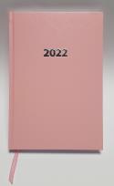 Opakowanie Kalendarz 2022 Ekonomiczny V6 A5 dzienny różowy KKA5DE