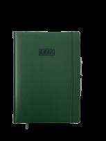 Opakowanie Kalendarz 2022 Elegance V1 A4 dzienny zielony KKA4DE