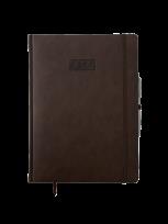 Opakowanie Kalendarz 2022 Elegance V3 A4 dzienny brązowy KKA4DE