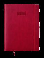 Opakowanie Kalendarz 2022 Elegance V6 A4 dzienny czerwony KKA4DE