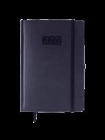 Opakowanie Kalendarz 2022 Lux z gumką V2 A5 dzienny granatowy KKA5DL