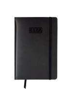 Opakowanie Kalendarz 2022 Lux z gumką V5 A5 dzienny czarny KKA5DL