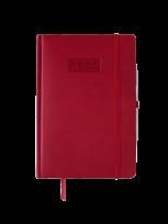 Opakowanie Kalendarz 2022 Lux z gumką V6 A5 dzienny czerwony KKA5DL