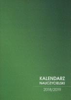 Opakowanie Kalendarz nauczycielski 2018/2019 zielony