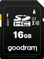 Opakowanie Karta pamięci GoodRam S1A0-0160R12 (16GB; Class 10, Class U1, V10; Karta pamięci)