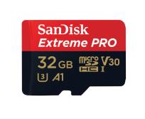 Opakowanie Karta pamięci SanDisk Extreme Pro SDSQXCG-032G-GN6MA (32GB; Class U3)