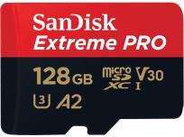 Opakowanie Karta pamięci SanDisk EXTREME PRO SDSQXCY-128G-GN6MA (128GB; Class 10, Class U3, V30; Karta pamięci)