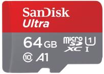 Opakowanie Karta Pamięci SANDISK ULTRA microSDXC 64 GB 120MB/s  + ADAPTER