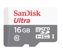 Okładka książki Karta pamięci SanDisk Ultra SDSQUNS-016G-GN3MN (16GB; Class 10)