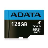 Opakowanie Karta pamięci z adapterem ADATA Premier AUSDX128GUICL10A1-RA1 (128GB; Class 10; + adapter)