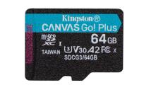Opakowanie KINGSTON microSDXC Canvas Go Plus 64GB