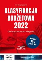 Okładka książki Klasyfikacja Budżetowa 2022