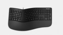 Opakowanie Klawiatura Microsoft MS Ergonomic Przewodowa Czarna US (LXM-00013)