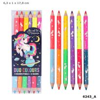 Opakowanie Kredki dwustronne Jednorożec Ylvi 12 kolorów 6243A